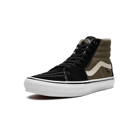 VANS MEN\'S 6.5 SK8 HI BLACK OLIVE GREEN NIB VN0A5FCCBKO main image 6